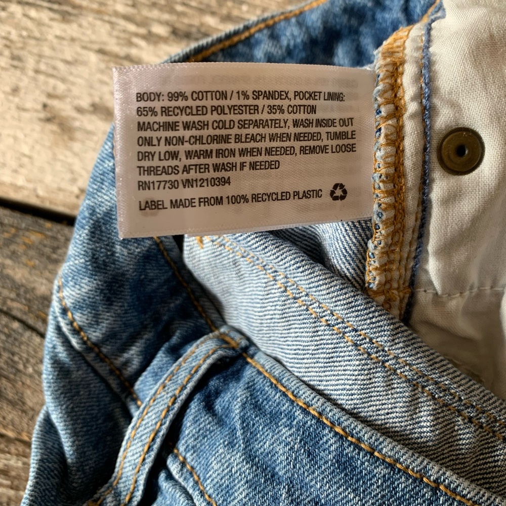 Universal Thread | High Rise Shortie Denim Shorts - Picture 7 of 7